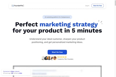 Marketing Strategy Generator preview